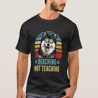 Camiseta Professores Finlandeses De Cães De Lapão Não Ensin