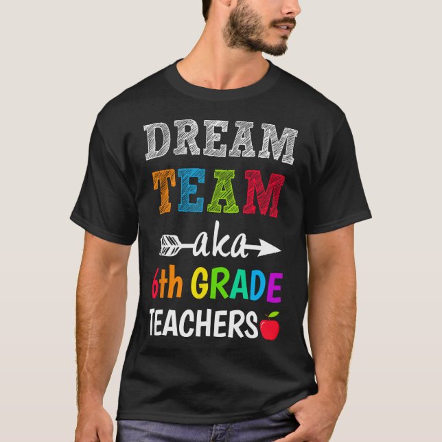 Camiseta Professores Grau Equipe de Sonho de Teerão Aka 6 (Frente)