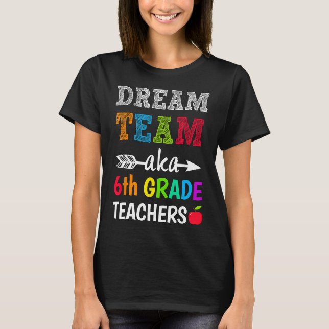 Camiseta Professores Grau Equipe de Sonho de Teerão Aka 6 (Frente)