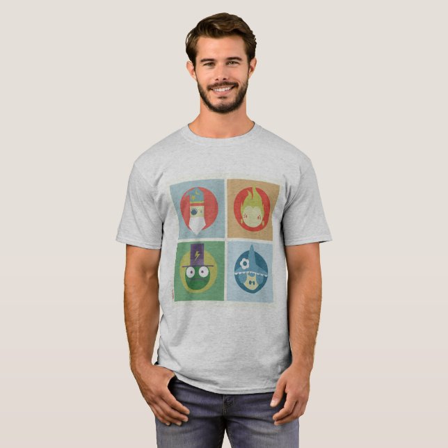 Camiseta Professores icónicos de Ravenwood (Frente Completa)