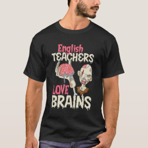 Camiseta Professores Ingleses Adoram Cérebro no Dia das Bru