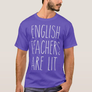 Camiseta Professores Ingleses São Engraçados Como Professor