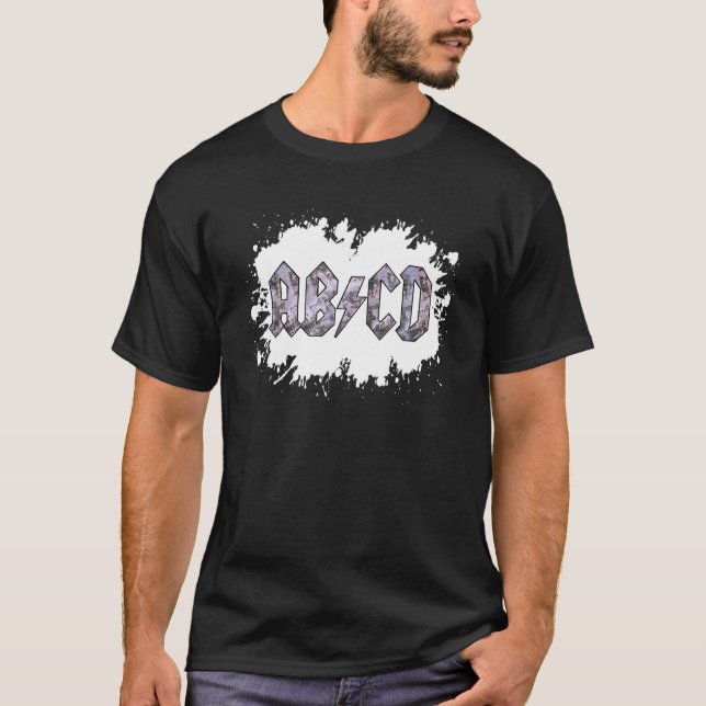 Camiseta Professores Legais Abcd  Professor Abcd Balança de (Frente)