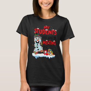 Camiseta Professores Meus Alunos São Dignos de Derreter no 