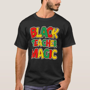 Camiseta Professores negros educadores mágicos história neg