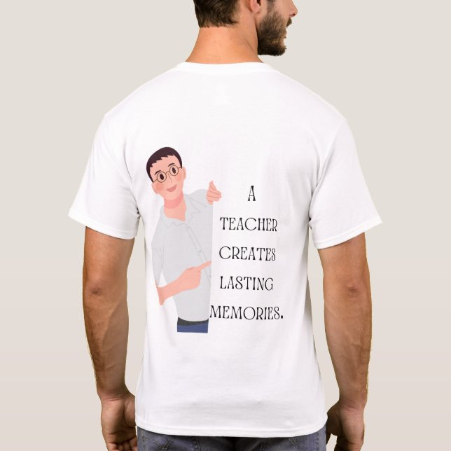 Camiseta Professores: O Pulso da Educação (Verso)