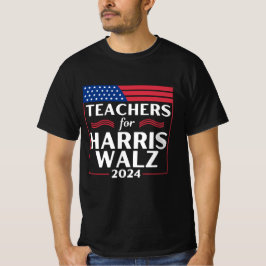 Camiseta Professores Para Harris Walz 2024