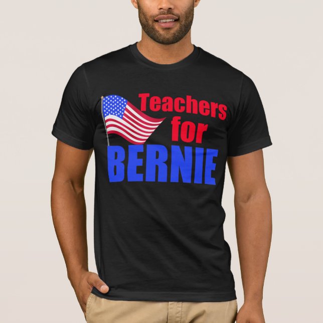 Camiseta Professores para máquinas de lixar de Bernie (Frente)