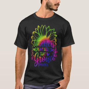 Camiseta Professores Plantam Sementes Que Crescem Para Semp