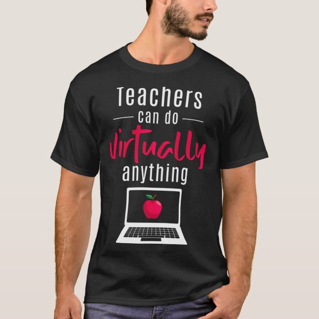 Camiseta Professores podem fazer praticamente qualquer cois (Frente)