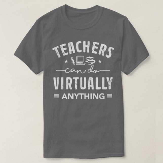 Camiseta Professores Podem Fazer Praticamente Qualquer Cois (Frente do Design)
