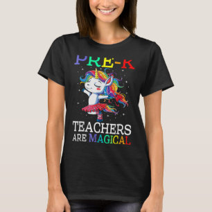 Camiseta Professores Pré-K São Unicórnio Mágico