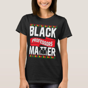 Camiseta Professores Pretos Importam História Africana Corr