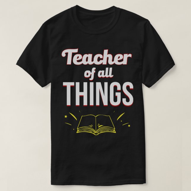 Camiseta Professores Professores De Tudo (Frente do Design)