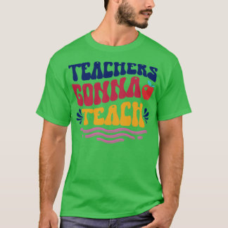 Camiseta Professores vão ensinar