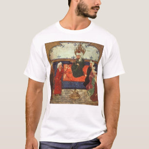 Camiseta Profeta em um Prayerrug