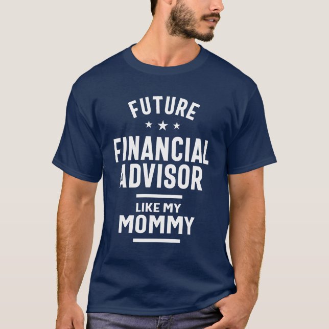Camiseta Profissão De Cargo Funny Do Conselheiro Financeiro (Frente)