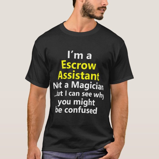 Camiseta Profissão de Carreira de Trabalho do Assistente de (Frente)