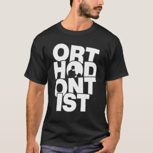 Camiseta Profissão de Ortodontia Trabalho - Ortodontista