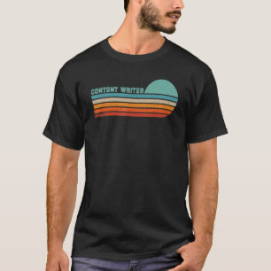 Camiseta Profissão de Posição do ESCRITOR DE CONTEÚDO - Tra