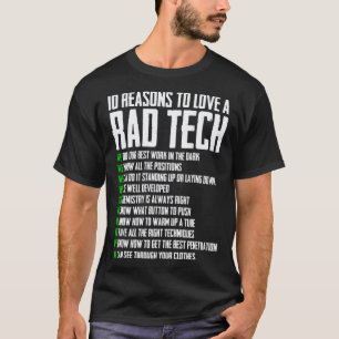 Camiseta Profissão de Radiografia Radiologistas