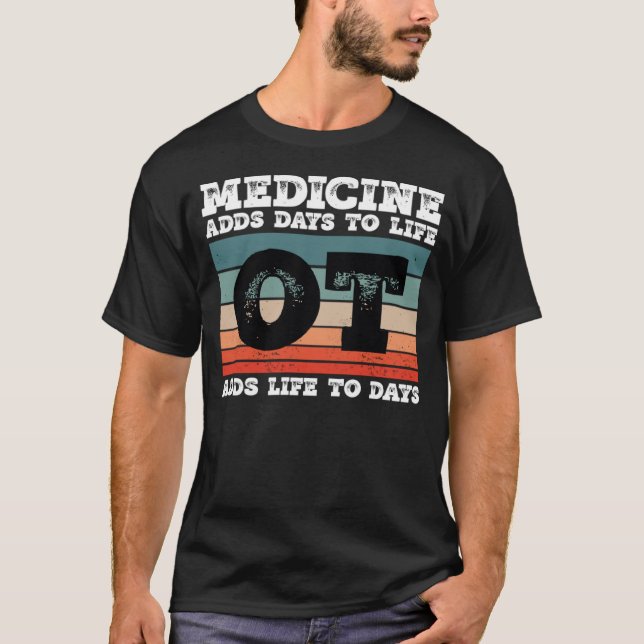 Camiseta Profissão De Trabalho Em Terapia Ocupacional (Frente)