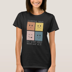 Camiseta Profissão De Trabalho Em Terapia Ocupacional