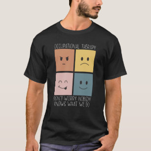 Camiseta Profissão De Trabalho Em Terapia Ocupacional