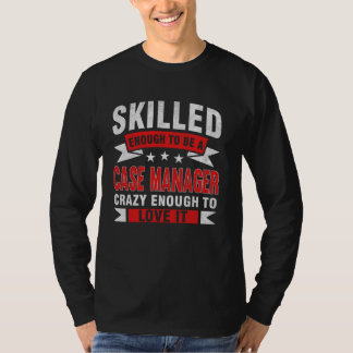 Camiseta Profissão Engraçada Citação de Casos Qualificados