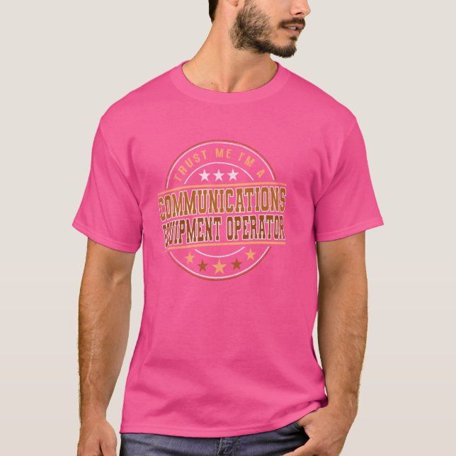 Camiseta Profissão Engraçada Citação De Comunicações (Frente)