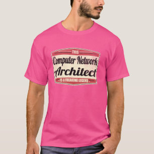 Camiseta Profissão Engraçada Cotação Vintage Computer Netwo