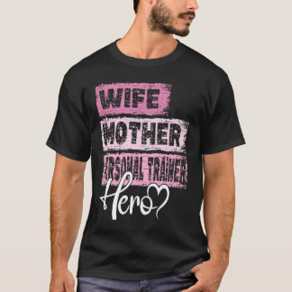 Camiseta Profissão mãe heroína mãe Treinadora pessoal 1