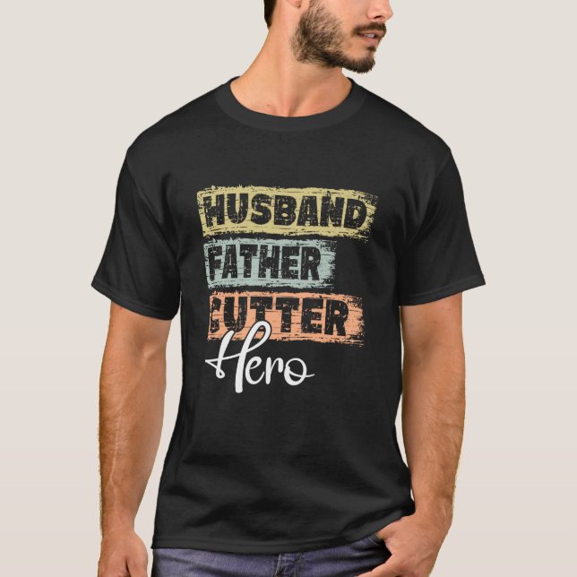 Camiseta Profissão pai herói pai Cutter (Frente)