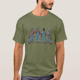 Camiseta Profissionais vão pescar