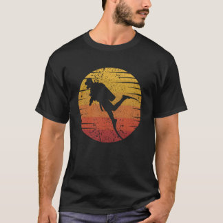 Camiseta Profissional de mergulho esportivo técnico subaquá