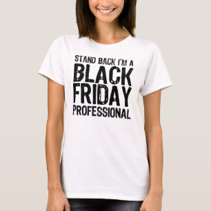Camiseta Profissional preto de sexta-feira