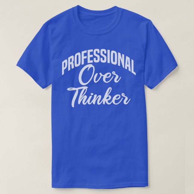 Camiseta profissional sobre pensador (Frente do Design)