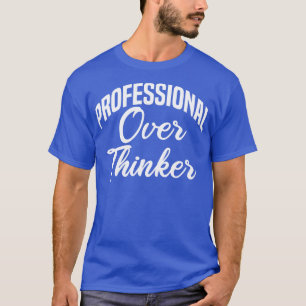 Camiseta profissional sobre pensador
