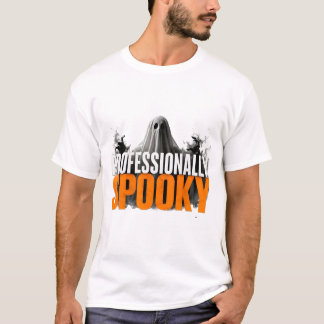 Camiseta 👻 Profissionalmente Assustador Cômico Gif de Cita