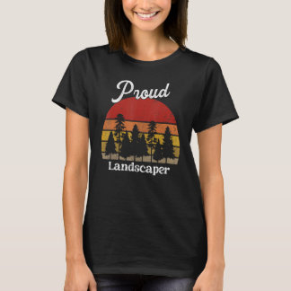 Camiseta Profissões do Cargo Landscaper