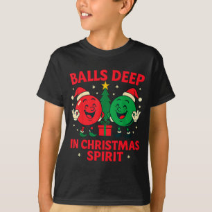 Camiseta Profundamente no Espírito Natalino Humor de Natal