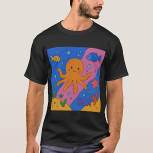Camiseta Profundezas do Polvo Alegre