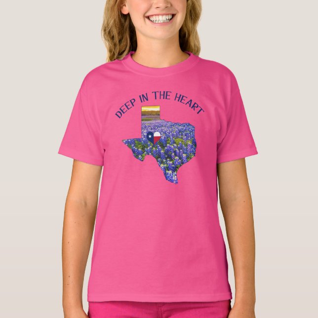 Camiseta Profundo no Coração do Texas (Frente)