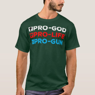 Camiseta ProGod ProLife ProGun