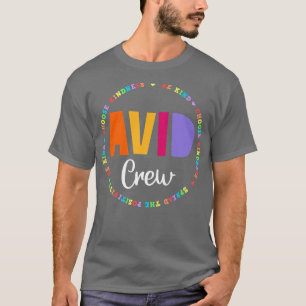 Camiseta Programa AVID da Equipe — Educador — Apreciação de