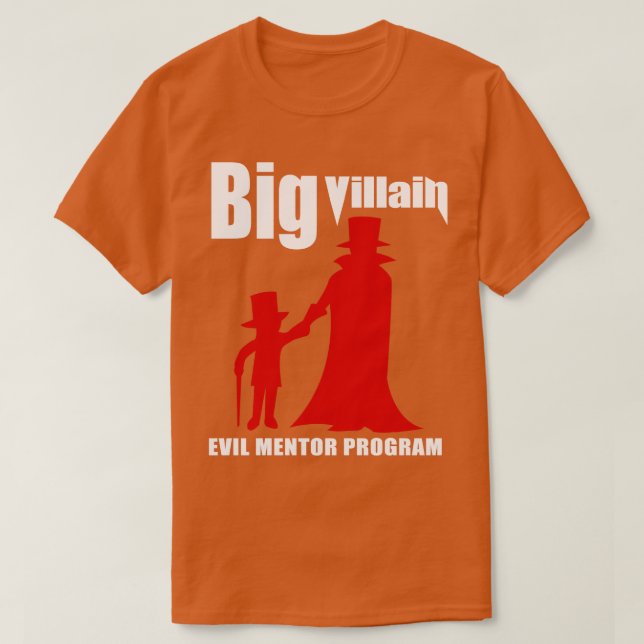 Camiseta Programa Big Villain Mentor (Frente do Design)