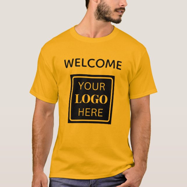 Camiseta Programa comercial de boas-vindas Logotipo comerci (Frente)