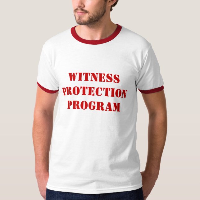 CAMISETA PROGRAMA DA PROTEÇÃO DA TESTEMUNHA (Frente)