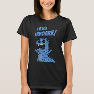 Camiseta Programa de computador de erro fatal