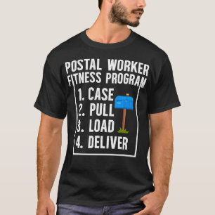 Camiseta Programa de condicionamento físico para trabalhado